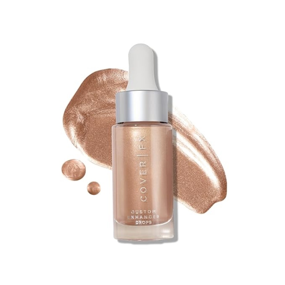 Cover FX Custom Enhancer Drops in Moonlight Champagne Tone Highlight Shimmer